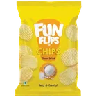 Fun Flips Plain Salted Potato Chips 45 g 