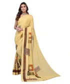 Women's Designer Saree With Blouse 