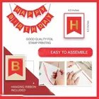 Super Man Theme Birthday Decoration,Red,Set Of 1