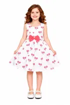 Printed Party Wear Dress for Girls 
