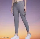 Cotton Linen Joggers for Girls 