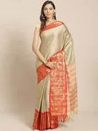 New Fancy Cotton Festive Sarees 