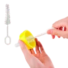 Combo of Nipple & Bottle Cleaning Brushes 