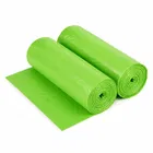 Innate Garbage Bags, Green [19 x 21 Inches], [30 Pcs x 2 Rolls]