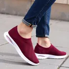 Casual Shoes for Women, Maroon 