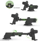 Car Mobile Phone Holder - Telescopic One Touch Long Neck Arm 360 Degree Rotation