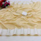 Cotton Blend Striped Saree for Women 