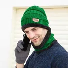 Woolen Cap with Neck Warmer for Men & Women 