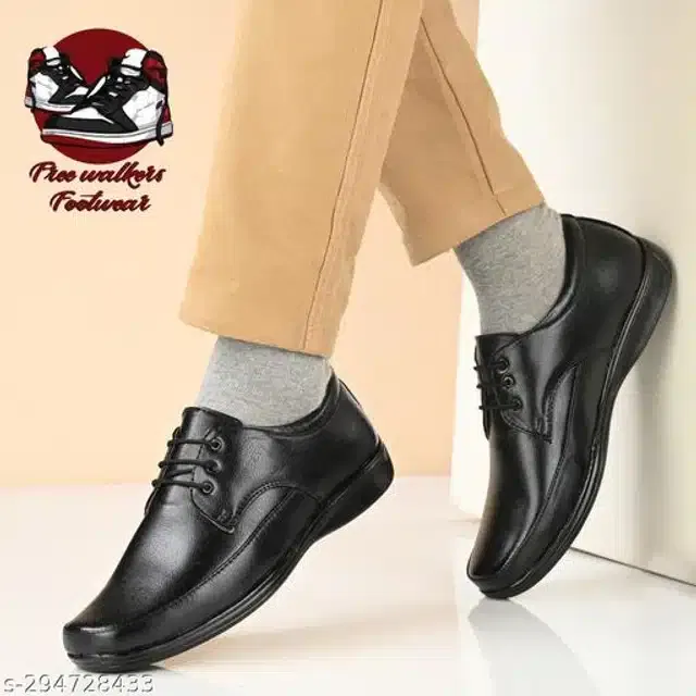 Formal Shoes for Men (Black, 10)