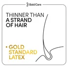 Bold Care Men Multi-Textured Condoms - Ribbed, Dotted, & Contoured - Lubricated - 10 pcs 