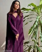 Embroidered Palazzo Pants for Women 