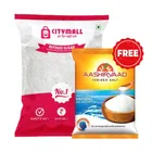 Citymall Sulphurless Refined Sugar 5 Kg + Aashirvaad Salt 1 Kg Free