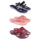 Combo of Flats with Slippers for Women 