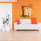 AVV Couple Bear Wall Stickers 60x45cm