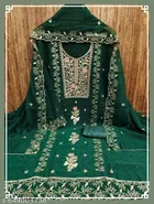 Embroidered Floral Patiala Suits for Women 