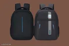 Polyester Backpack for Men & Women, Black