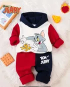 Cotton Hosiery Printed Clothing Set for Boys, Multicolor 