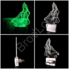 BrodLog Mahadev 3D Color Changing Night Lamp
