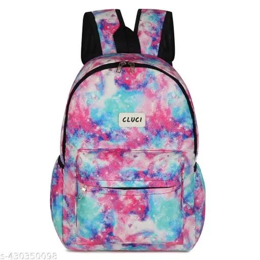 PU Backpack Bag, Multicolor
