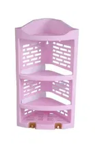 Fairfood Plastic Bathroom/Kitchen Corner Small – Color – Assorted