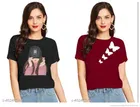 Half Sleeves Printed T-shirts for Women & Girls 