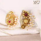Alloy Nath Nosepins for Women (Multicolor, Pack of 2)