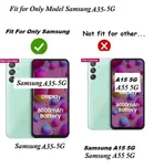 SAMSUNG A35 5G -SM-A356ELB Silicone Mobile Cover 