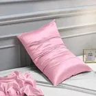 Grover Silk Pillow Cover Pink 17x27inch Pack of 2