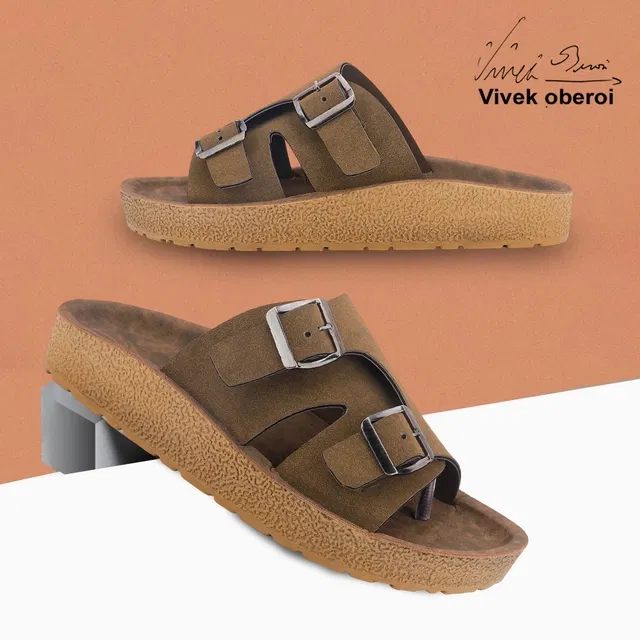 Sandal for Men, Brown (9)