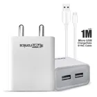 PORTRONICS 12 W 2.4 A Wall Charger For Mobile With Detachable Cable 