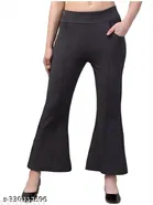 Cotton Blend Trouser for Women 