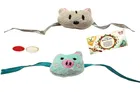 Fabric Rakhi, Pack of 2 