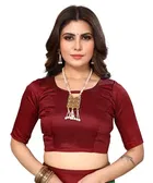 Printed Saree with Unstitched Blouse for Women 