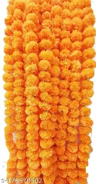 Paper Artificial Marigold Flowers Garlands 