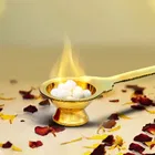 शुभकार्ट नित्या ब्रास पूजा ज्योत कपूरम धुप आरती - 70 g