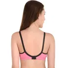 Cotton Blend Solid Non Padded Feeding Bra for Women 