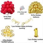 39 Pcs 1st Birthday Decoration kit, Multicolour, Set of 1