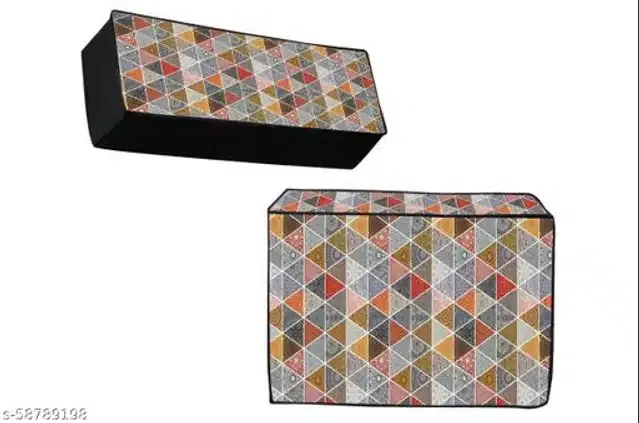 Split 1.5 Ton AC Cover for Indoor & Outdoor Unit (Multicolor, Set of 1)