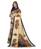 Women's Designer Saree With Blouse 