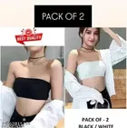 Bandeau Bra for Women, Pack of 2 