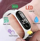 Silicone Strap Digital Watch for Kids 