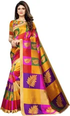 Mysore Silk Printed Saree for Women 