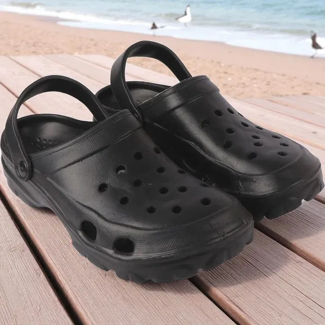 Clogs for Men, Black (8)