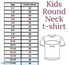 Polyester Holi Print T-shirt For Kids, White 