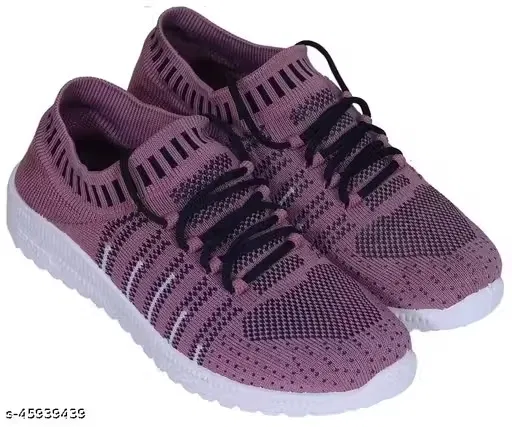 Sports Shoes for Women (Pink, 6)