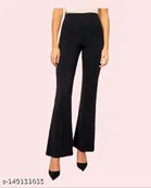 Cotton Blend Trouser for Women 