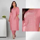 Floral Printed Cotton Silk Kurti for Women 