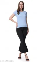 Half Sleeves Top & Bottom Set for Women 