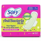 Sofy AntiBacteria Extra Long Sanitary Pads 7 Pieces