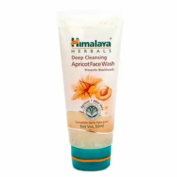 हिमालय डीप क्लींजिंग एप्रीकॉट फेस वाश, 50 ml